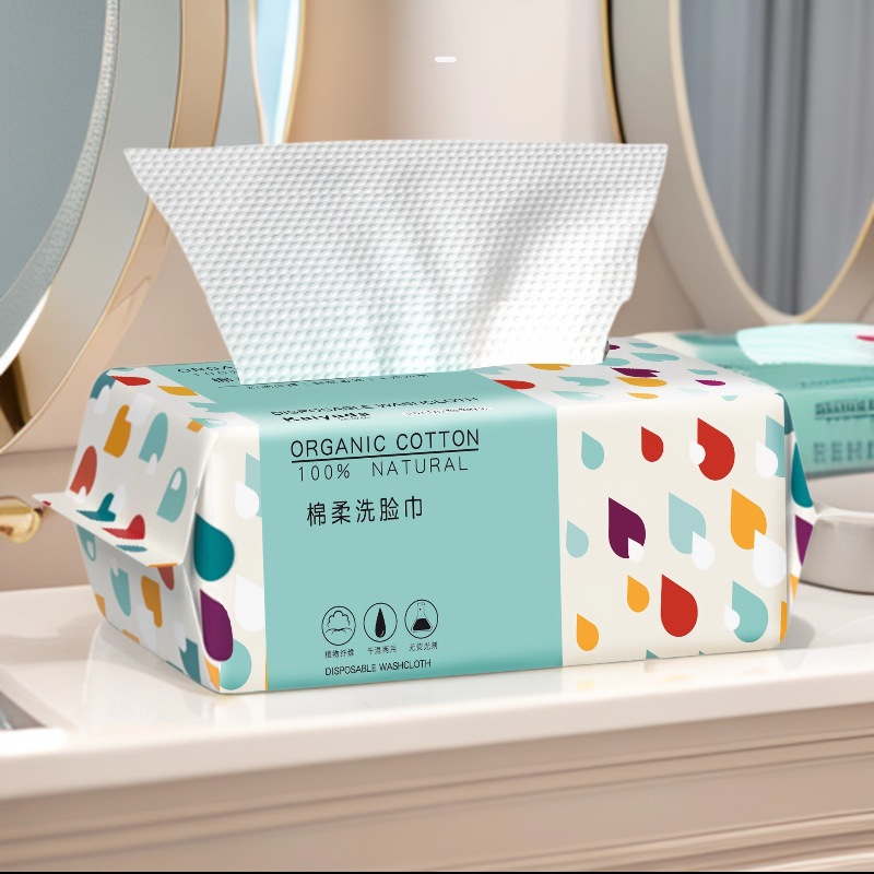 Home Textiles Face Towel - Bawełniany jednorazowy ręcznik do twarzy, gruby,