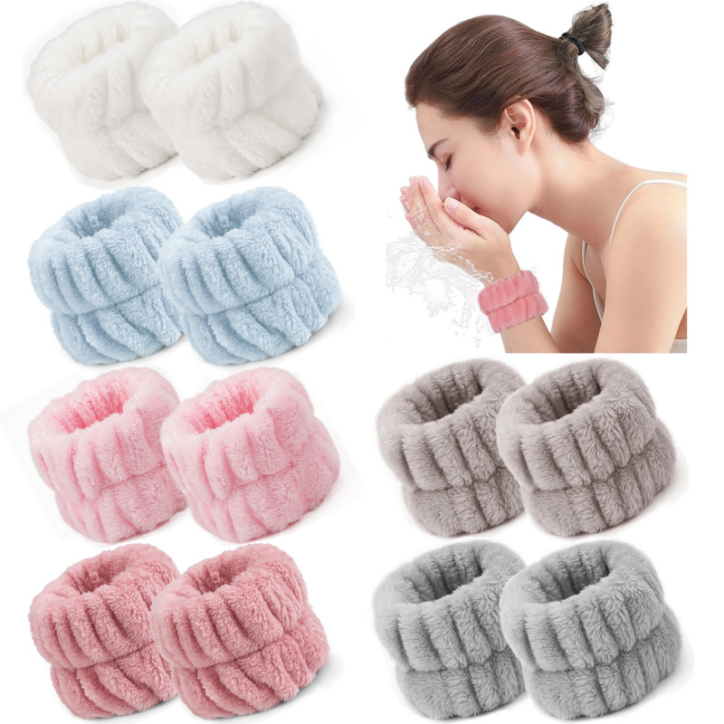 Home Textiles Face Towel - 2 szt. Opaska na nadgarstek Spa