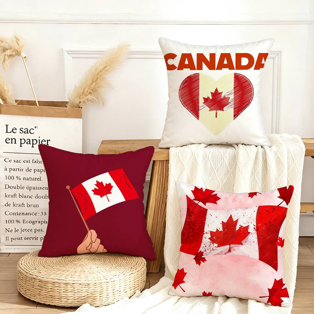 Home Textiles Canada - Poszewka na poduszkę kwadratową z motywem