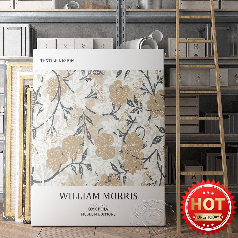 Home Textiles Room Spray - Plakat muzeum wystawowego williama morrisa, grafika