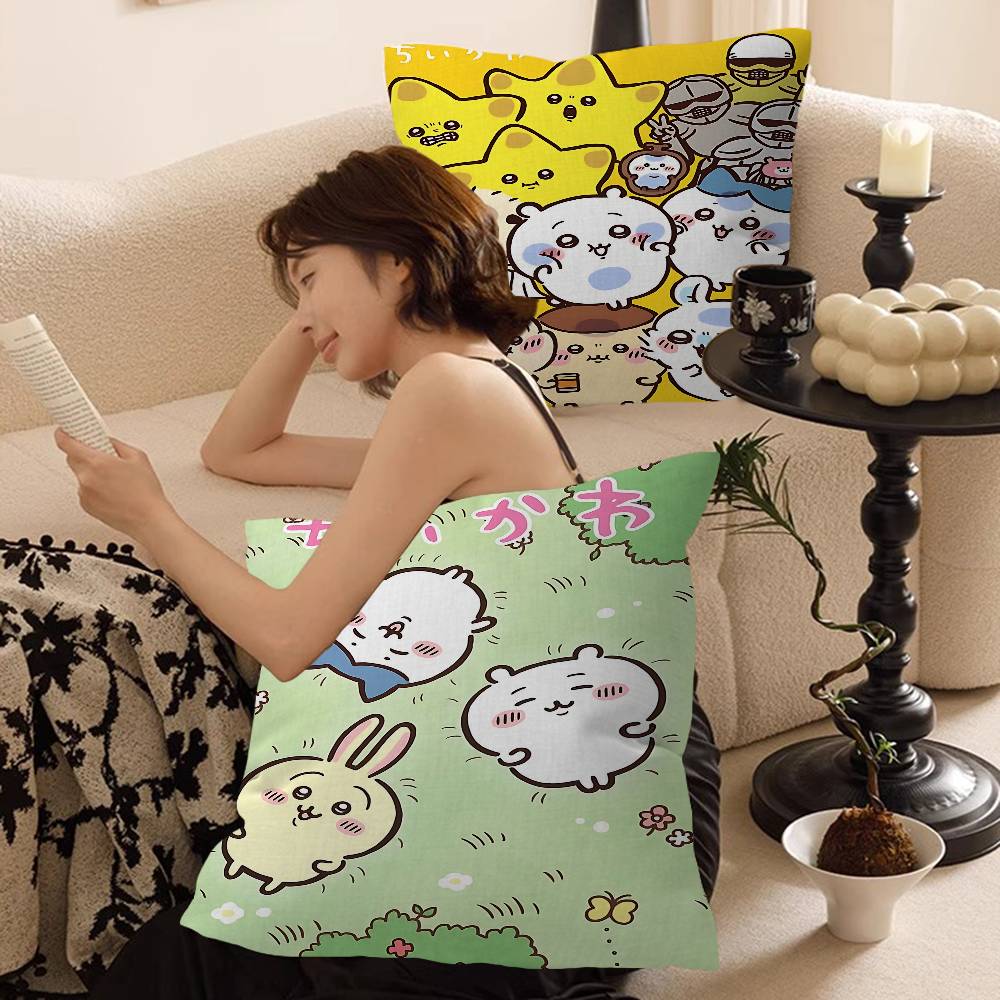 Home Textiles Inc - Poszewka na poduszkę Kawaii C-Chiikawa 45*45cm,