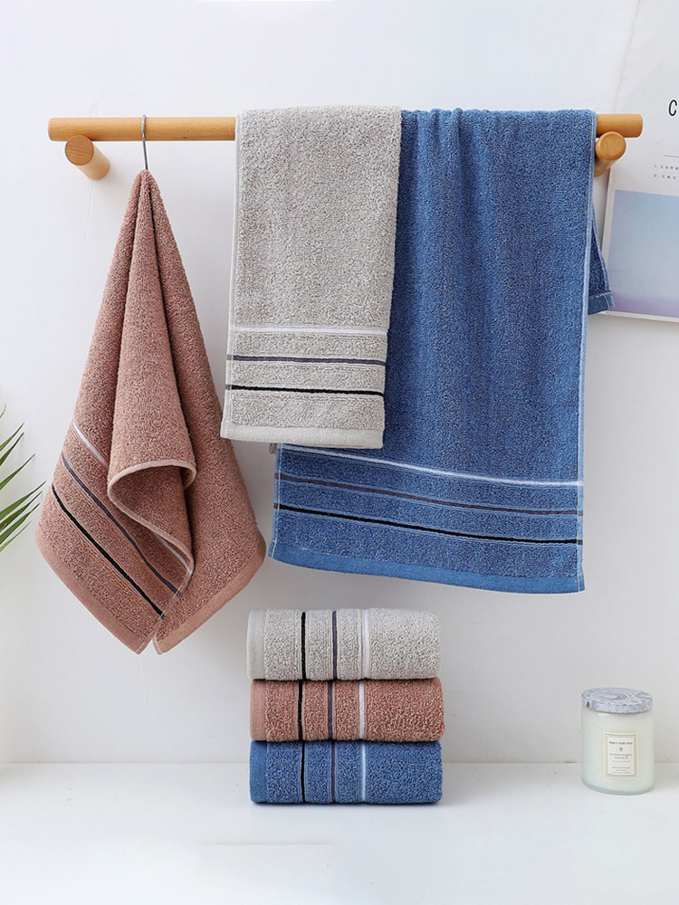 1 Zestaw Premium Miękkich, Chł – Home Textiles Face Towel recenzja i cena