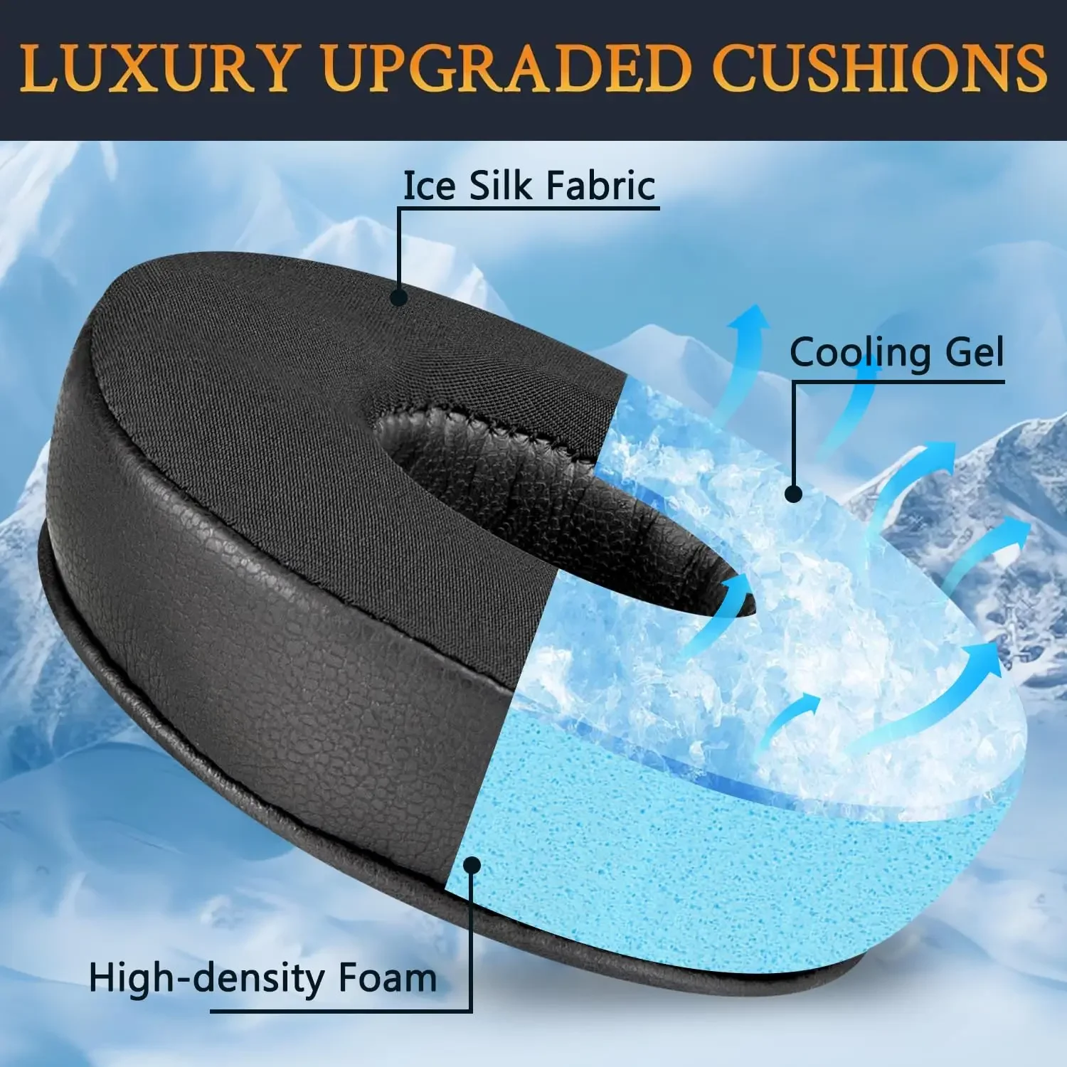 Wymienne żelowe nakładki chłod – Cooling Pillow Gel recenzja i cena